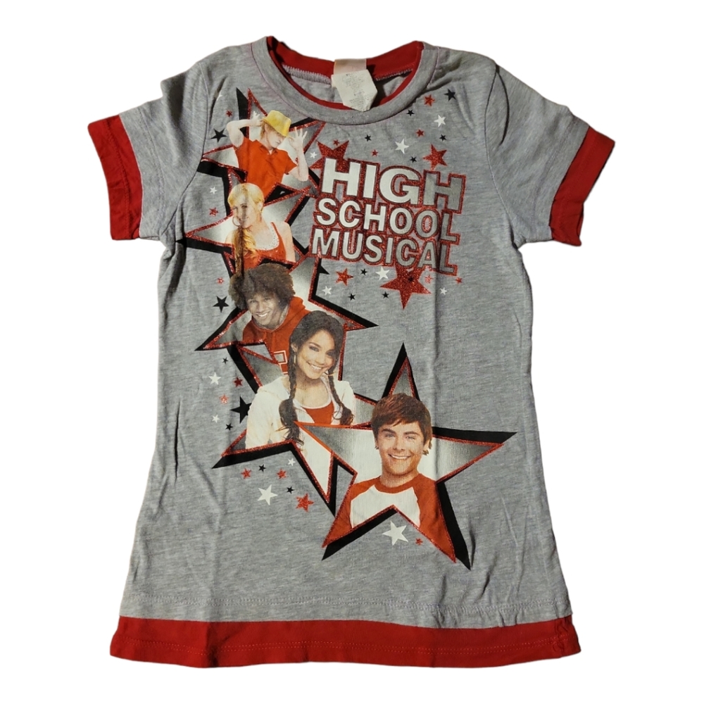 Vintage Disney High School 2 Tone Body Shirt Sz 10/12 M